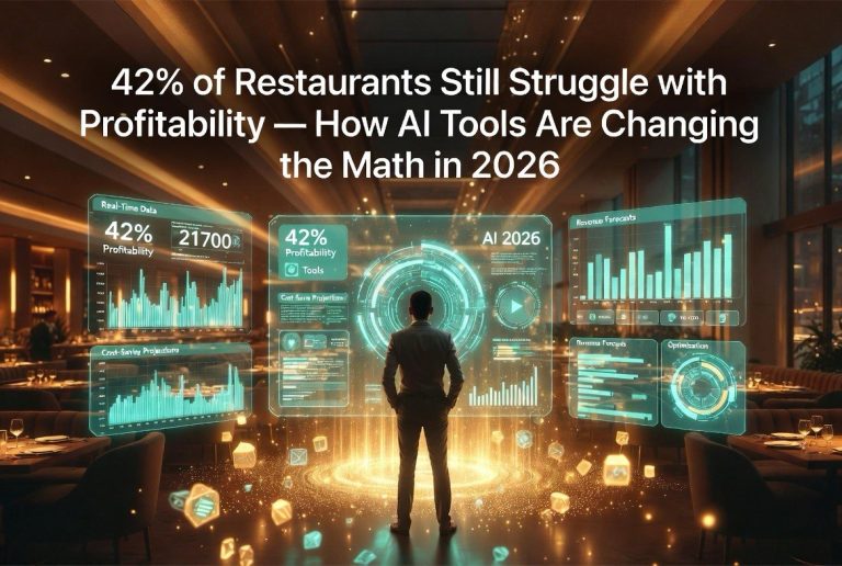 42% of Restaurants Still Struggle With Profitability — How AI Tools Are Changing the Math in 2026