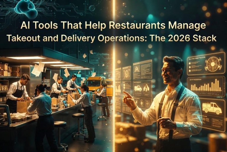 AI Tools That Help Restaurants Manage Takeout and Delivery Operations: The 2026 Stack