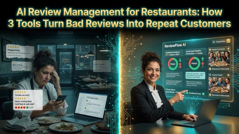 AI Review Management for Restaurants: How 3 Tools Turn Bad Reviews Into Repeat Customers