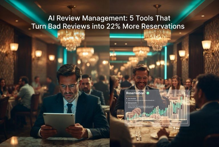 AI Review Management: 5 Tools That Turn Bad Reviews Into 22% More Reservations