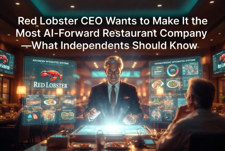 Red Lobster CEO Wants to Make It the “Most AI-Forward Restaurant Company” — What Independents Should Know