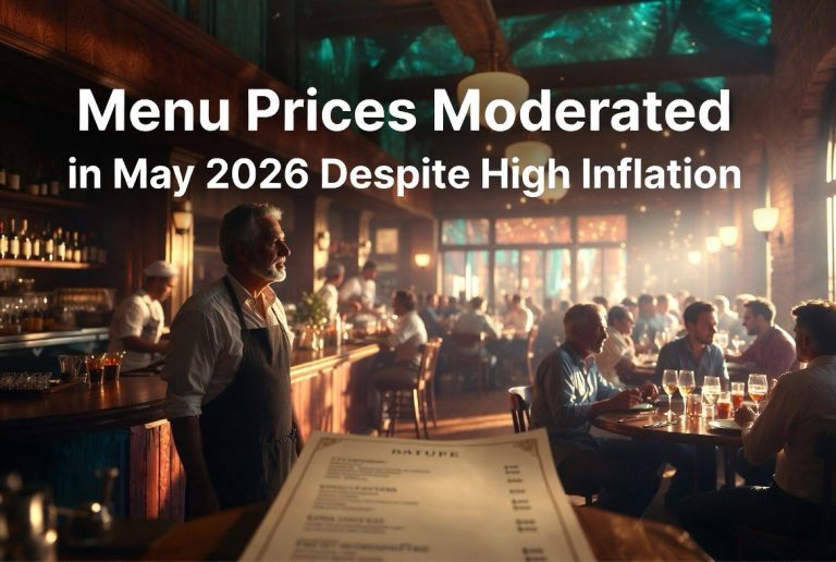 Menu Prices Moderated in May 2026 Despite High Inflation