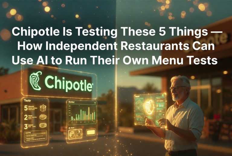 Chipotle Is Testing These 5 Things — How Independent Restaurants Can Use AI to Run Their Own Menu Tests
