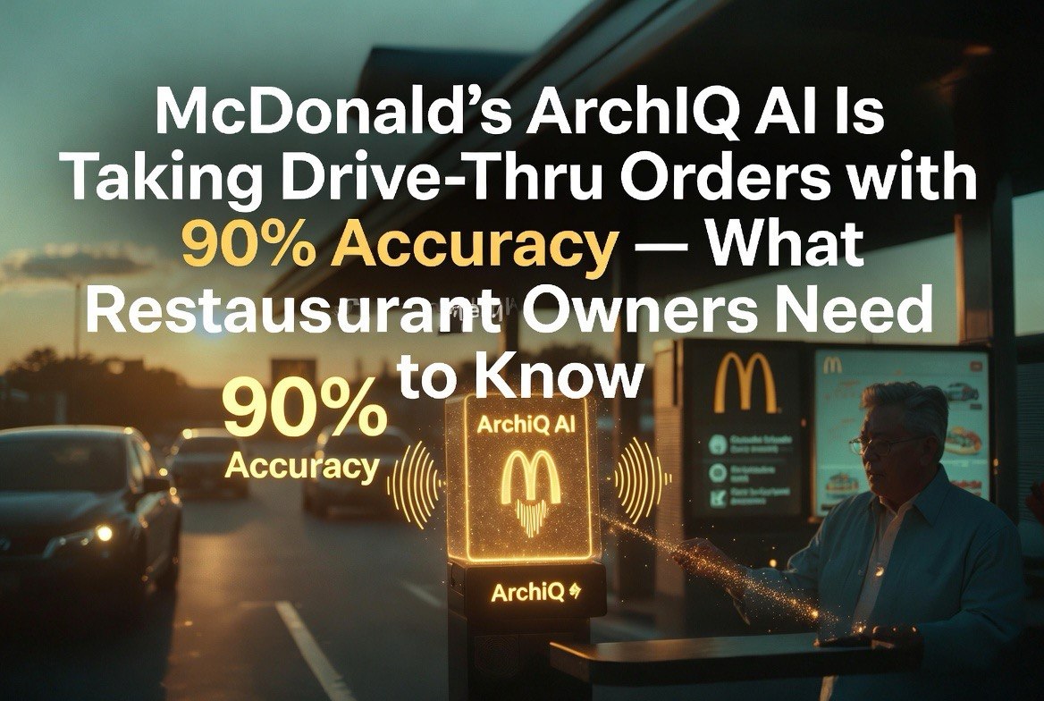 McDonald’s ArchIQ AI Is Taking Drive-Thru Orders with 90% Accuracy — What Restaurant Owners Need to Know