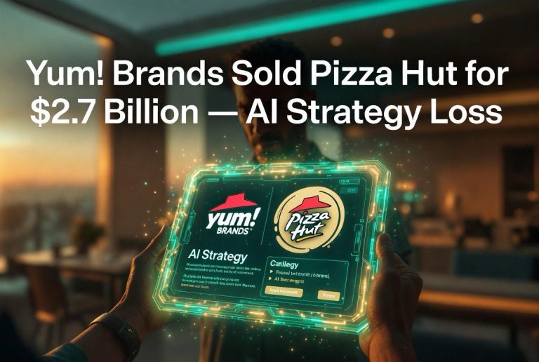 Yum Brands Sold Pizza Hut for $2.7 Billion — Here Is What the AI Strategy Loss Means for Independent Operators