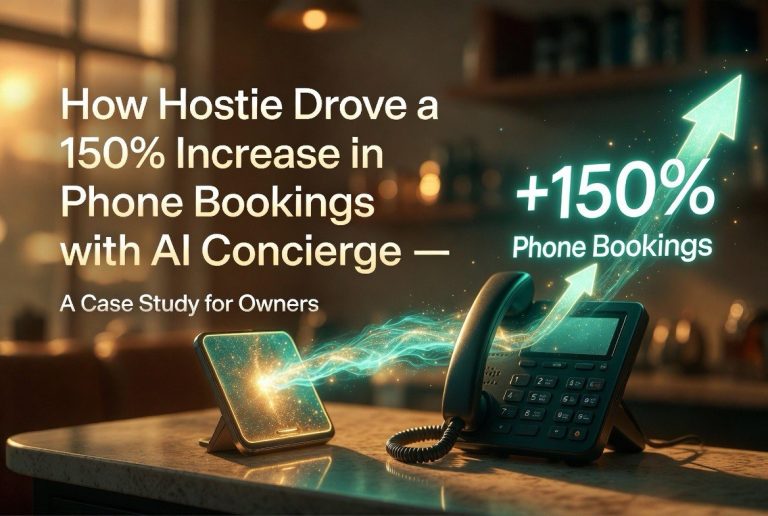 How Hostie Drove a 150% Increase in Phone Bookings With AI Concierge — A Case Study for Restaurant Owners
