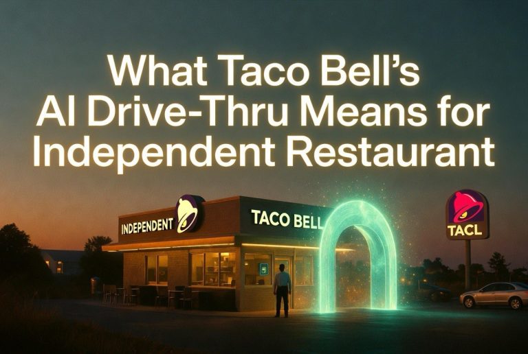 What Taco Bell’s AI Drive-Thru Means for Your Independent Restaurant