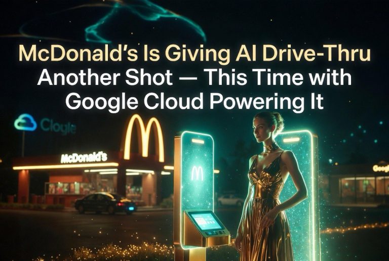 McDonald’s Is Giving AI Drive-Thru Another Shot — This Time With Google Cloud Powering It
