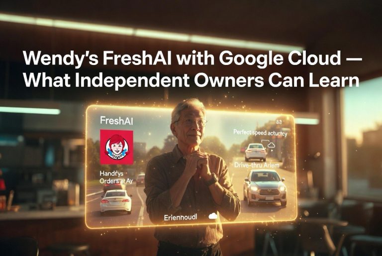 Wendy’s FreshAi With Google Cloud — What Independent Owners Can Learn