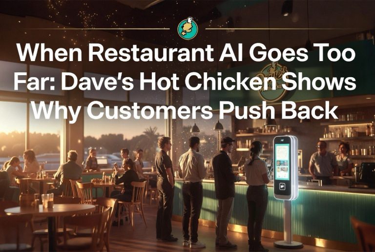 When Restaurant AI Goes Too Far: Dave’s Hot Chicken Shows Why Customers Push Back