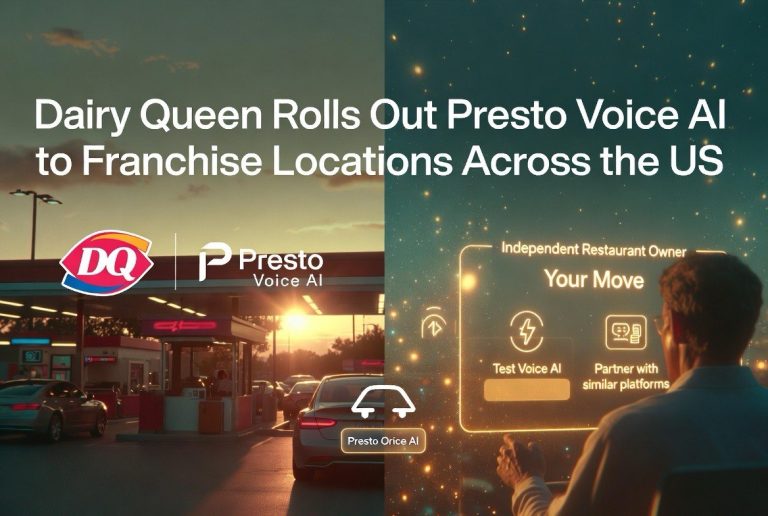 Dairy Queen Rolls Out Presto Voice AI to Franchise Locations Across the US
