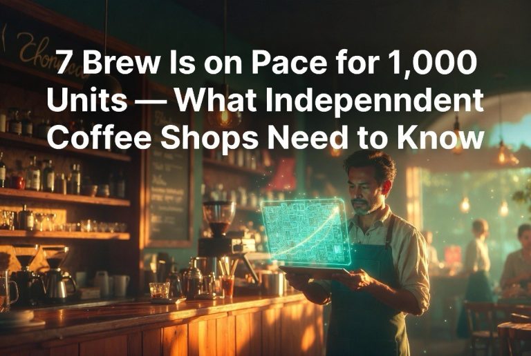 7 Brew Is on Pace for 1,000 Units — What Independent Coffee Shops Need to Know