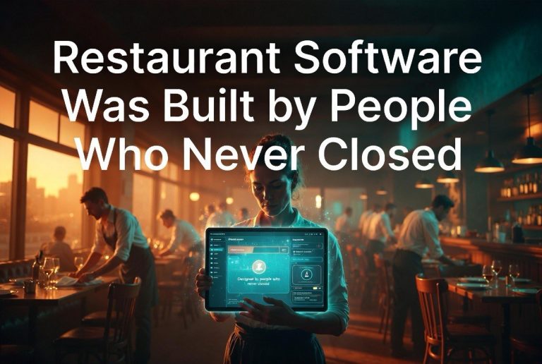 Restaurant Software Was Built by People Who Never Closed