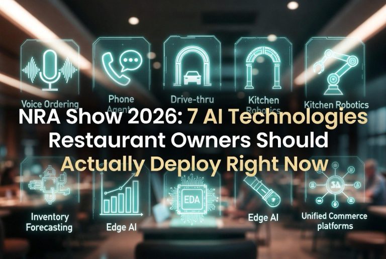 NRA Show 2026: 7 AI Technologies Restaurant Owners Should Actually Deploy Right Now