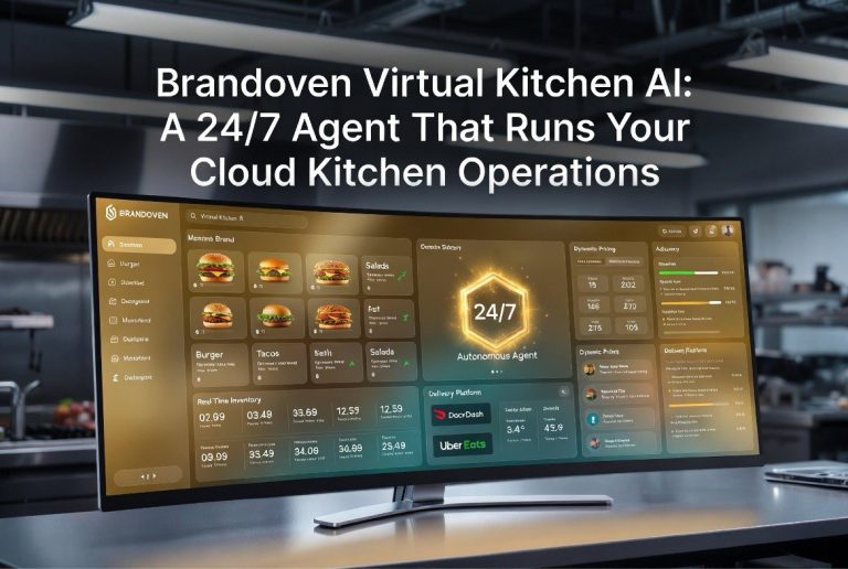 Brandoven Virtual Kitchen AI: An Agent That Runs Your Cloud Kitchen 24/7