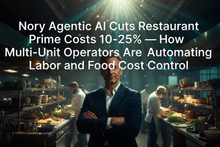 Nory Agentic AI Cuts Restaurant Prime Costs 10-25% — How Multi-Unit Operators Are Automating Labor and Food Cost Control