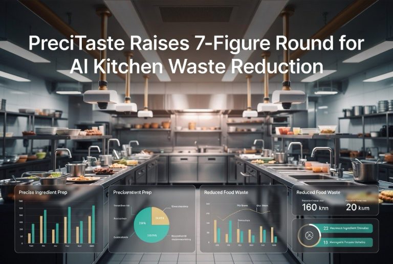 PreciTaste Raises 7-Figure Round for AI Kitchen Waste Reduction