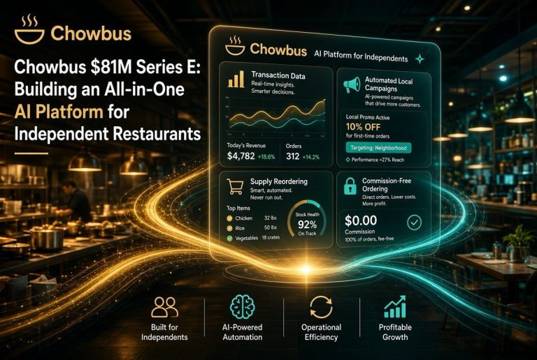 Chowbus $81M Series E: Building an All-in-One AI Platform for Independent Restaurants