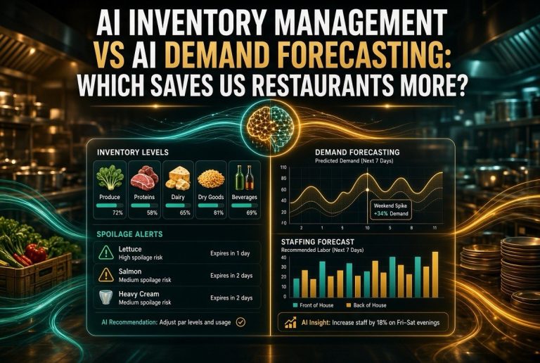 AI Inventory Management vs AI Demand Forecasting: Which Saves US Restaurants More?