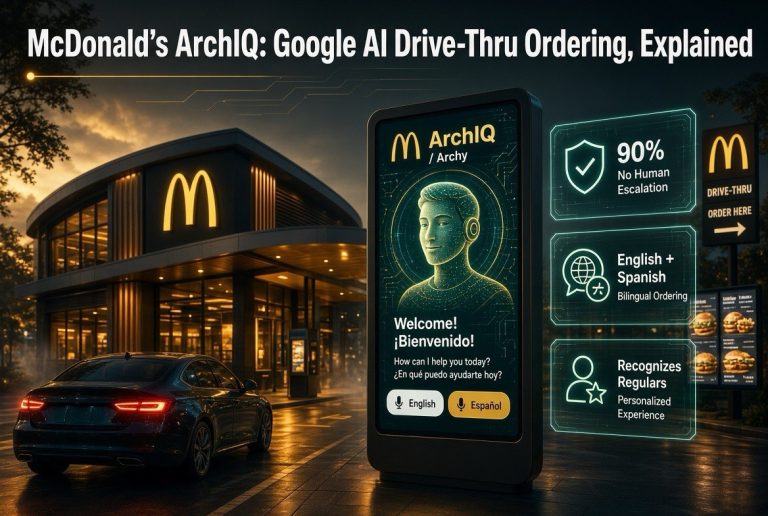 McDonald’s ArchIQ: Google AI Drive-Thru Ordering, Explained