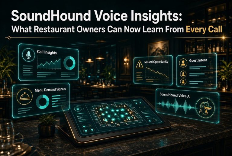 SoundHound Voice Insights: What Restaurant Owners Can Now Learn From Every Call