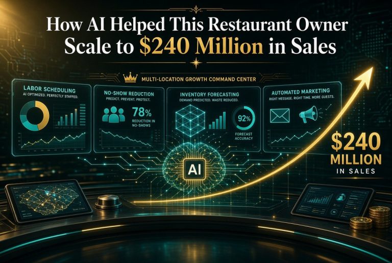 How AI Helped This Restaurant Owner Scale to $240 Million in Sales