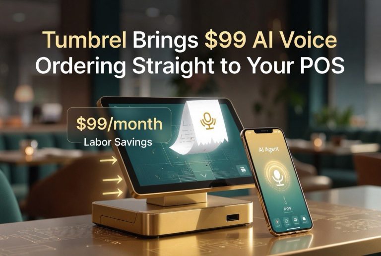 Tumbrel Brings 9 AI Voice Ordering Straight to Your POS