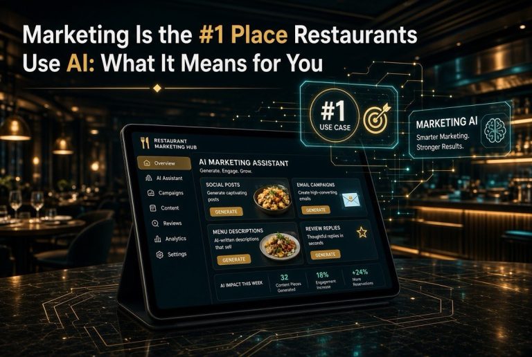 Marketing Is the #1 Place Restaurants Use AI: What It Means for You