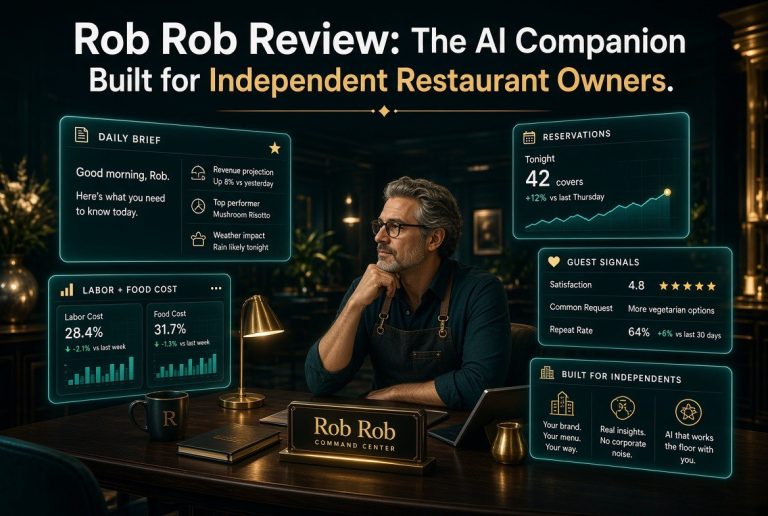 ROB “Rob” Review: The AI Companion Built for Independent Restaurant Owners