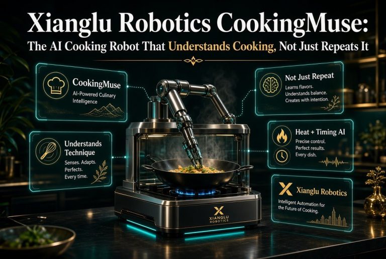 Xianglu Robotics CookingMuse AI cooking robot that understands cooking not just repeats it