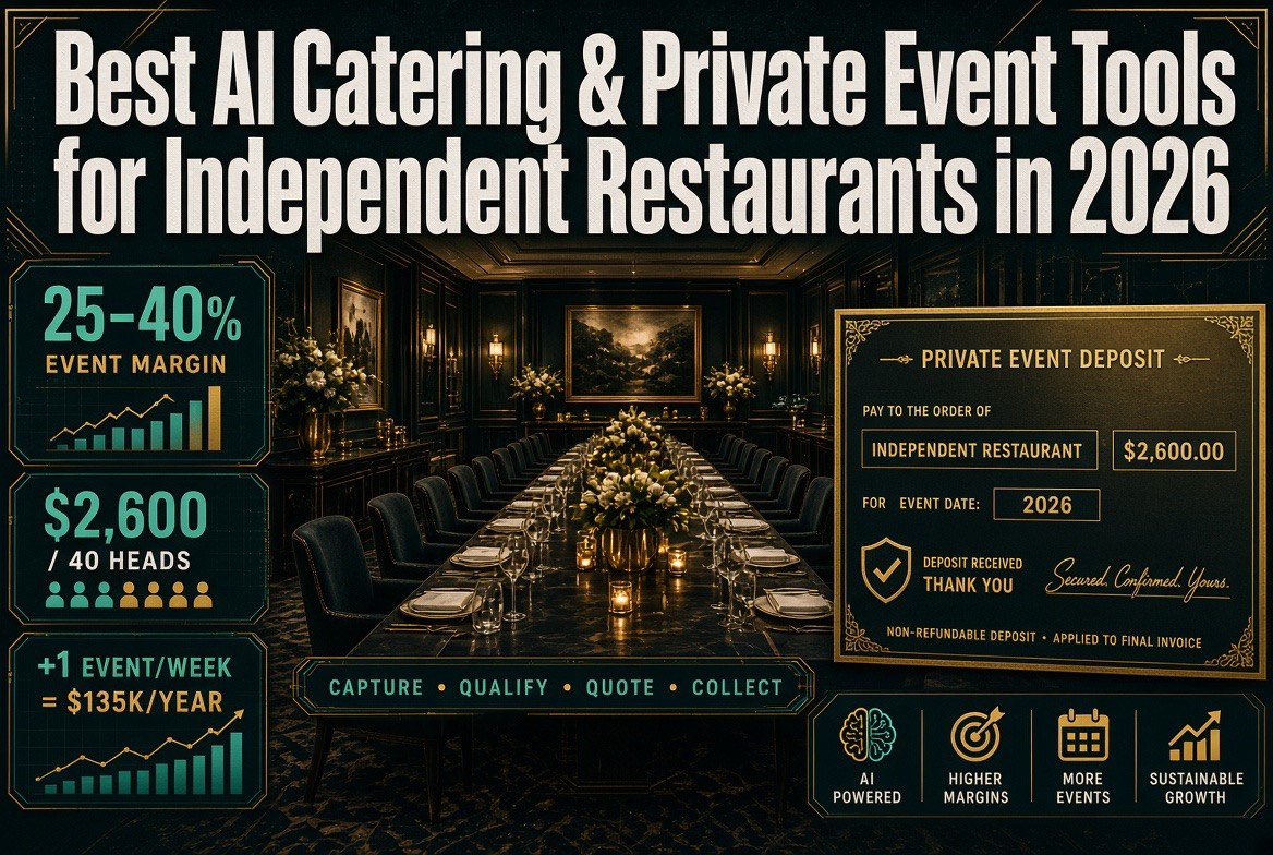 Best AI Catering & Private Event Tools for Independent Restaurants in 2026