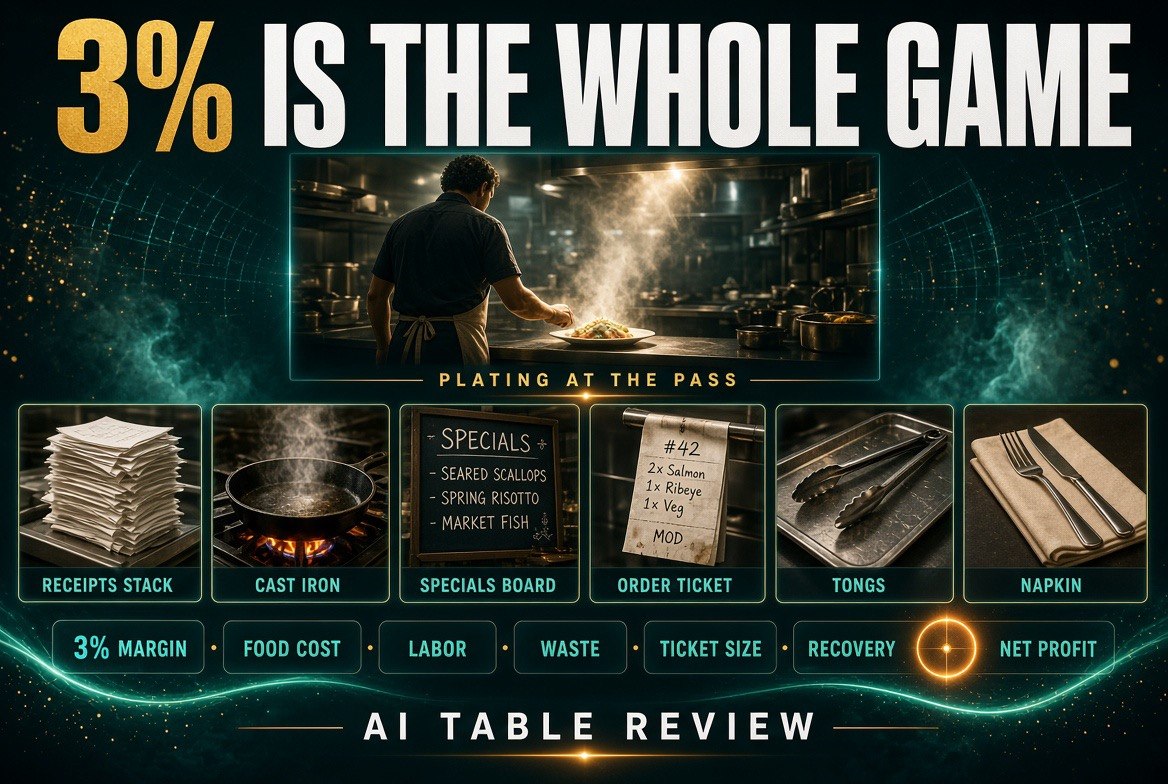 3% IS THE WHOLE GAME