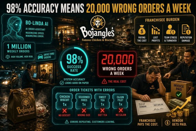 98% Accuracy Means 20,000 Wrong Orders a Week