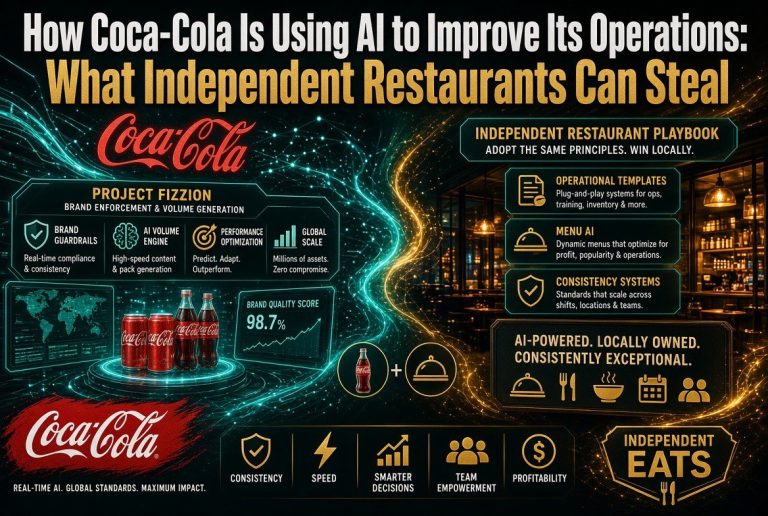 How Coca-Cola Is Using AI to Improve Its Operations: What Independent Restaurants Can Steal